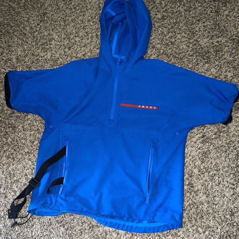 Prada flight shirt hoodie